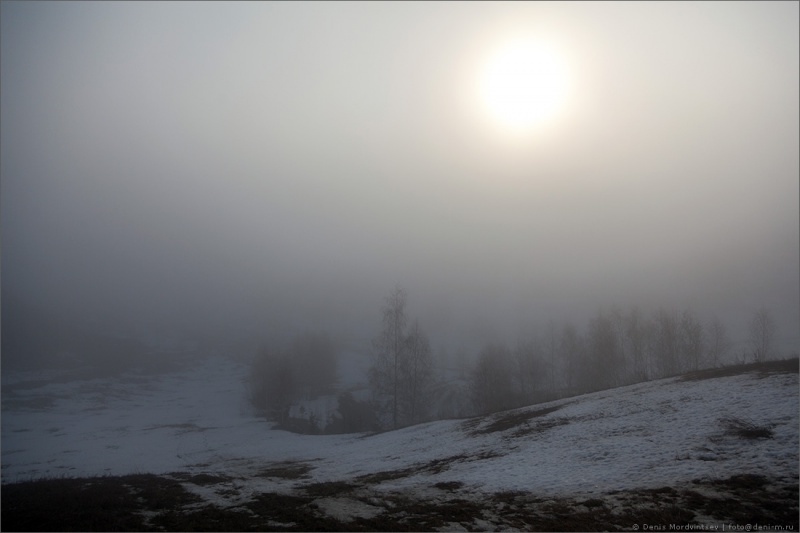 В Оренбуржье сегодня – туман